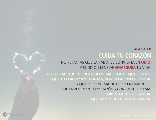 Cuida tu corazón